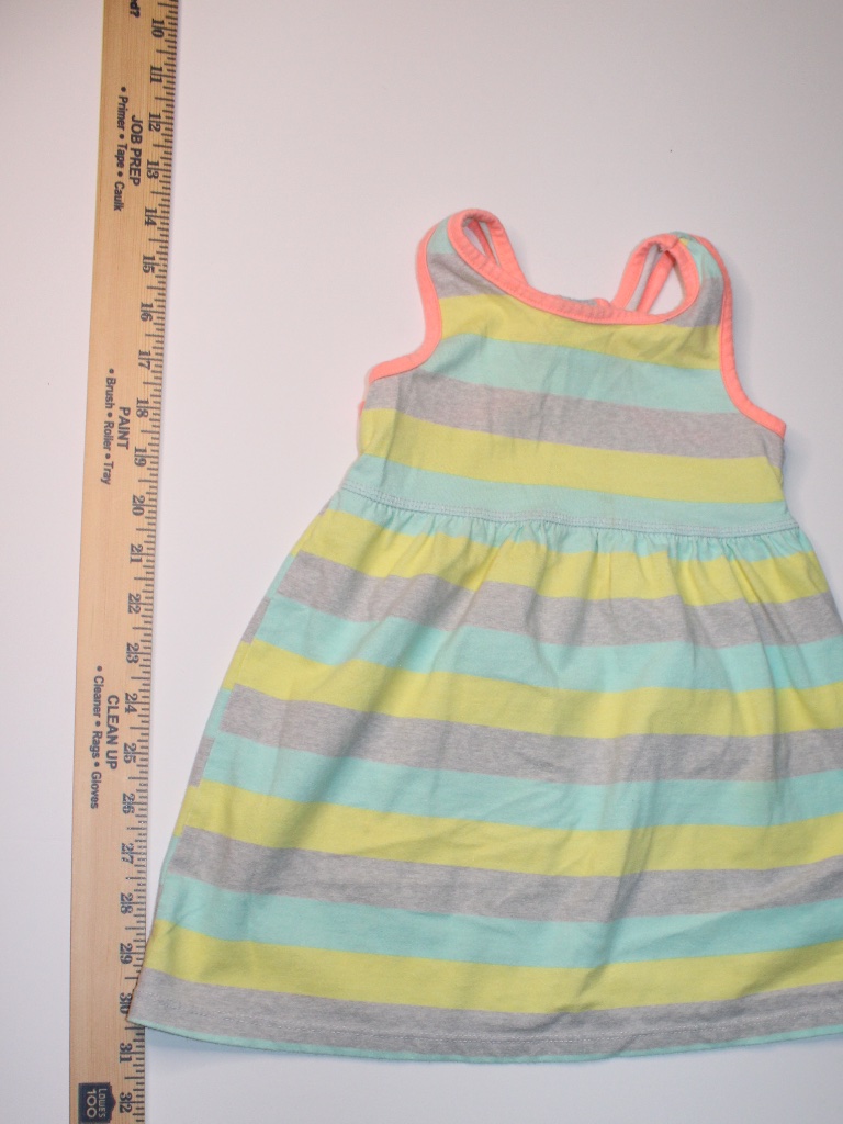 Healthtex 3t Pastel Striped Racerback Sundress
